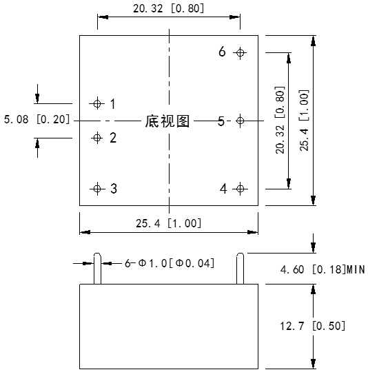 DC-DC鐵路電源模塊WDAT10-15系列(10-15W)